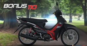 Ada Motor Bebek SYM Bonus 110 Irit 56 KM/L, Harganya Terjangkau!