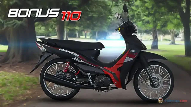 Ada Motor Bebek SYM Bonus 110 Irit 56 KM/L, Harganya Terjangkau!