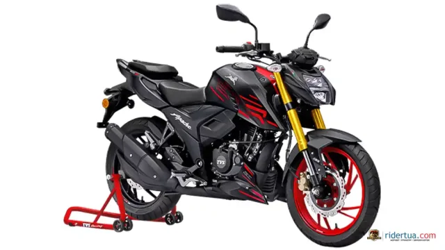 TVS Apache RTR 200 4V TVS Apache RTR 200 4V 2025: Suspensi Baru Tapi Harga Naik Segini!