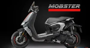 Skutik Garang Velocifero Mobster Tampil Futuristis Tangkinya Gede