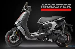 Skutik Garang Velocifero Mobster Tampil Futuristis Tangkinya Gede Skutik Garang Velocifero Mobster Tampil Futuristis Tangkinya Gede