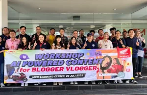 MPM Gelar Workshop AI Powered Content for Blogger Vlogger Workshop AI Powered Content - MPM