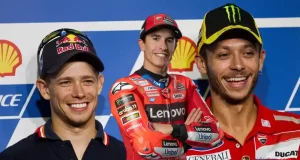 Casey Stoner - Marc Marquez - Valentino Rossi