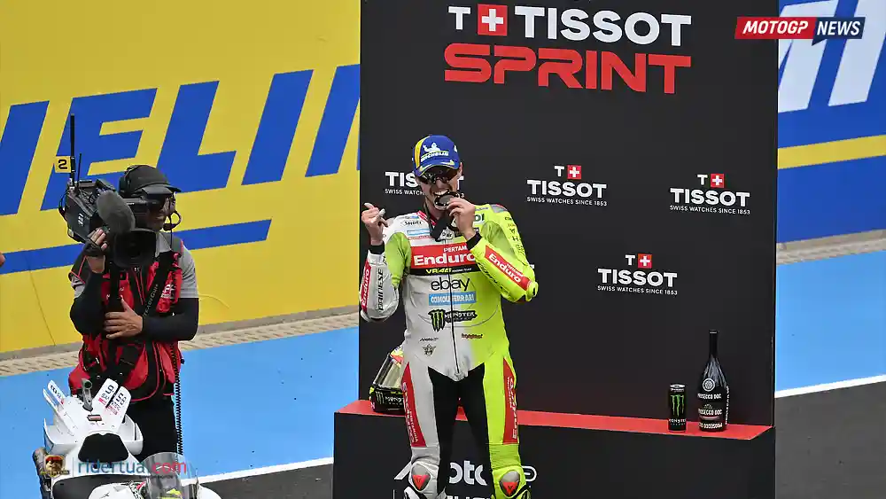 Fabio Di Giannantonio (VR46) Kehilangan Podium Gara-gara Masalah Elektronik di Grid Start 1 Fabio Di Giannantonio