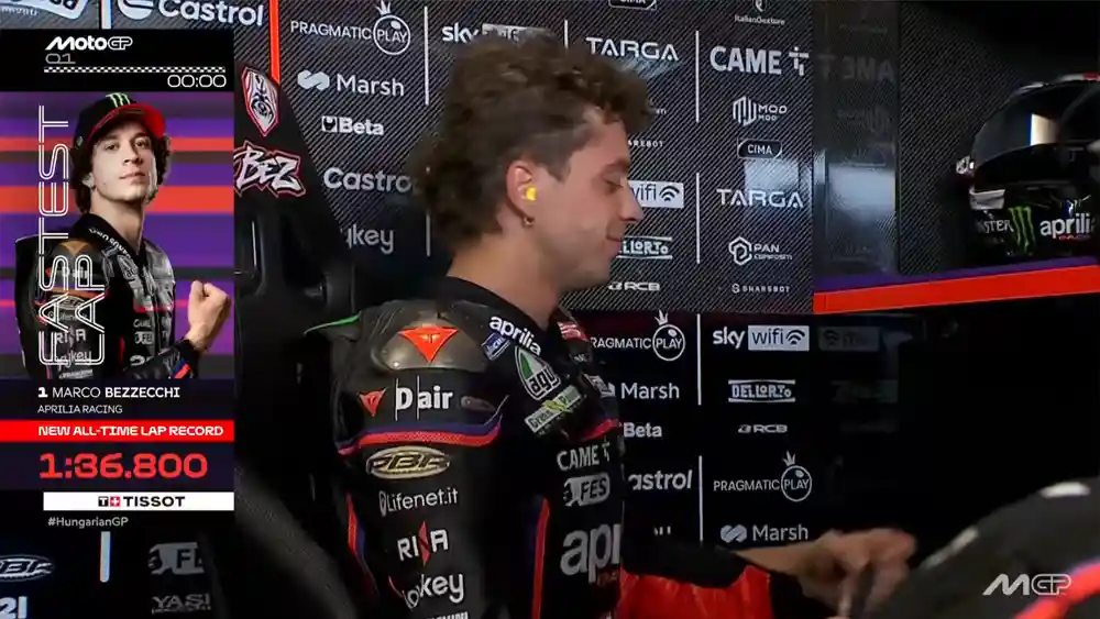 Hasil Kualifikasi 1 MotoGP Hungaria 2025 1 Hasil Kualifikasi 1 MotoGP Hungaria 2025
