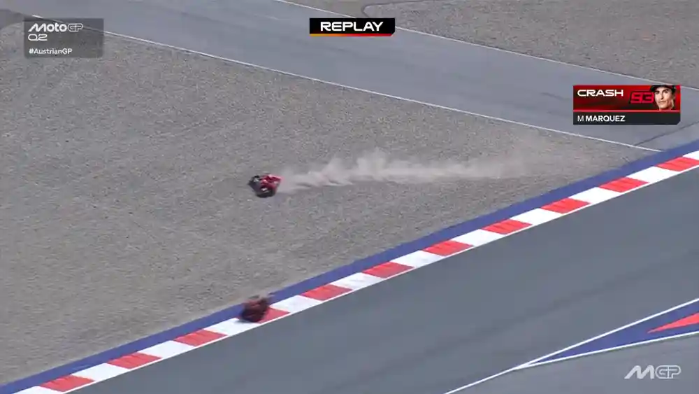 Hasil Kualifikasi MotoGP Austria 2025: Marco Bezzecchi Pole 2 Hasil Kualifikasi MotoGP Austria 2025 - Marc Marquez Crash