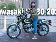 Warna Baru Kawasaki W230 2025 Tetap Bergaya Klasik, Banderol Rp 70 Jutaan