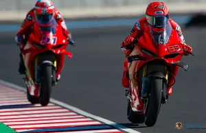 Tes Rider Ducati Peringatkan Harus Ekstra Hati-hati di Sektor Pembuka di Balaton Park Michele Pirro - Marc Marquez