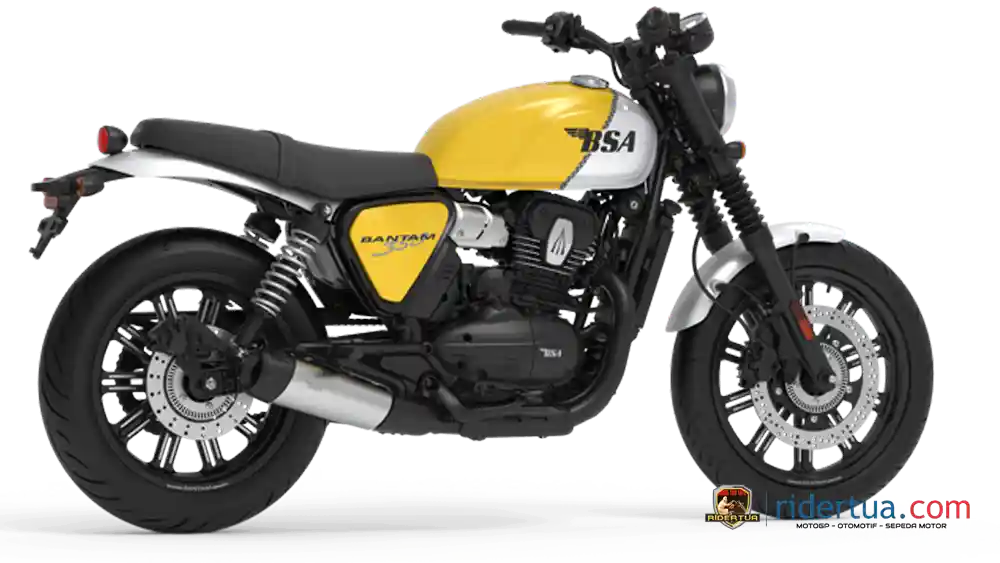 BSA Bantam 350 Resmi Rilis! Harga Rp 73 Juta dan Spesifikasi Lengkap 2 New BSA Bantam 350 2025