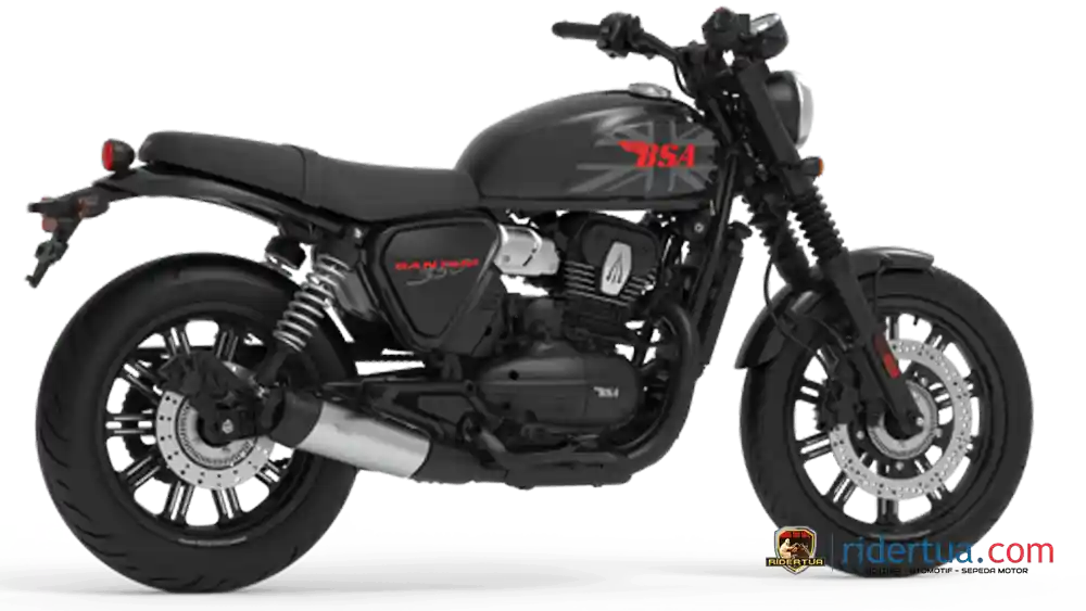 BSA Bantam 350 Resmi Rilis! Harga Rp 73 Juta dan Spesifikasi Lengkap 4 New BSA Bantam 350 2025
