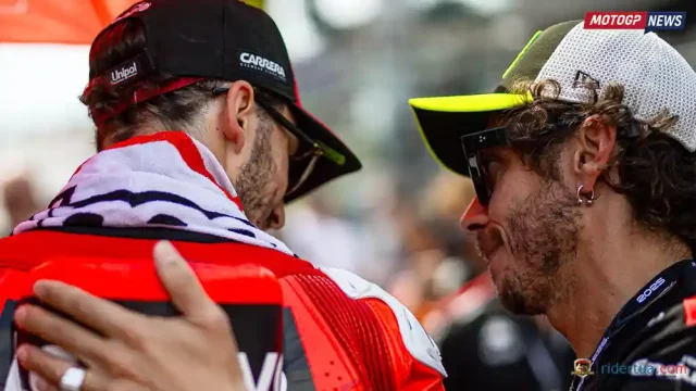 Pecco Bagnaia - Valentino Rossi Pecco Bagnaia - Valentino Rossi