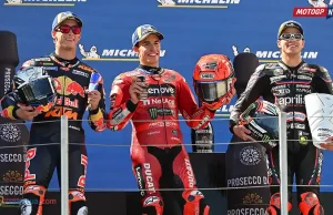 Pedro Acosta - Marc Marquez - Marco Bezzecchi