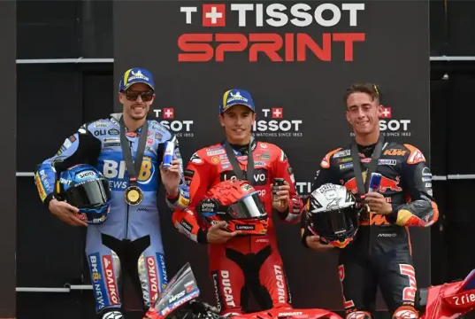 Podium Sprint Austria 2025
