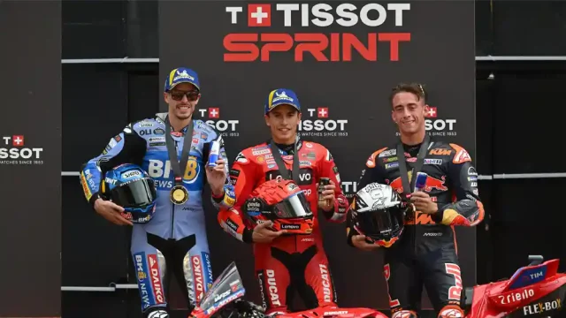 Podium Sprint Austria 2025