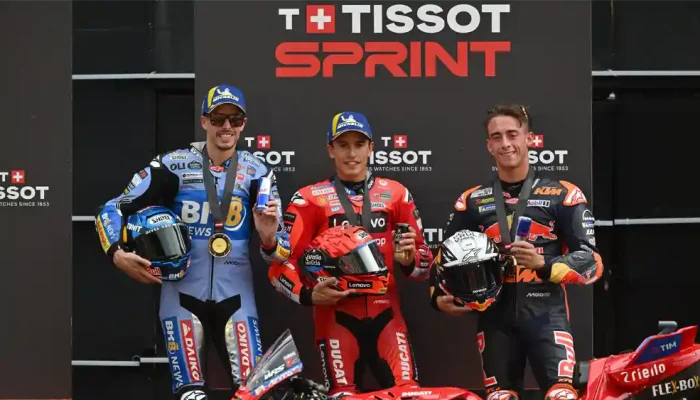 Podium Sprint Austria 2025