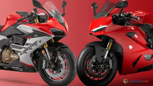 QJMotor SRK 600 RS 2025 Vs Ducati Panigale V2