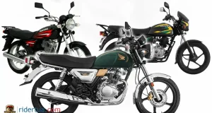 Suzuki GS150 - Bajaj Boxer BM150 - Honda CG150