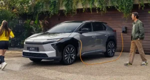 Mobil listrik Toyota bZ4X Denmark