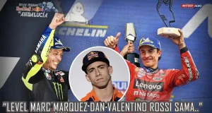 Valentino Rossi - Pedro Acosta - Marc Marquez