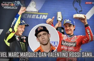 Valentino Rossi - Pedro Acosta - Marc Marquez