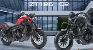 Tangki Gede Mesin Kecil, Zontes ZT125-C2 Gaya Cruiser Modern Harga Segini?