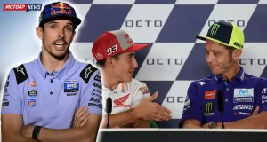 Alex Marquez - Marc Marquez - Valentino Rossi