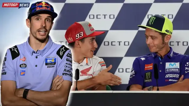 Alex Marquez - Marc Marquez - Valentino Rossi