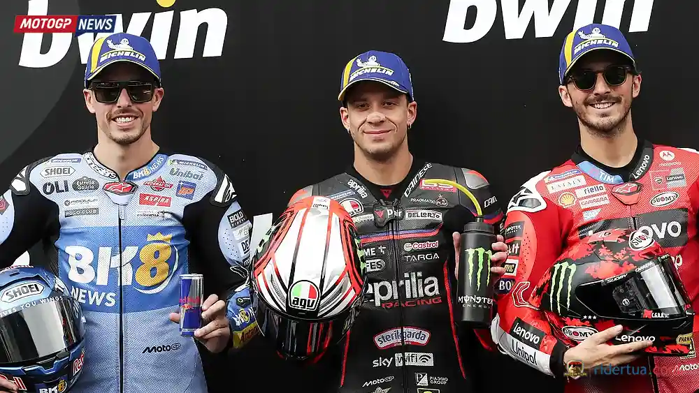 Pecco Bagnaia : Peringkat 3-nya Berpotensi 'Dijarah' Bezzecchi.. Tidak Ada yang Bisa Saya Katakan! 1 Alex Marquez - Marco Bezzecchi - Pecco Bagnaia