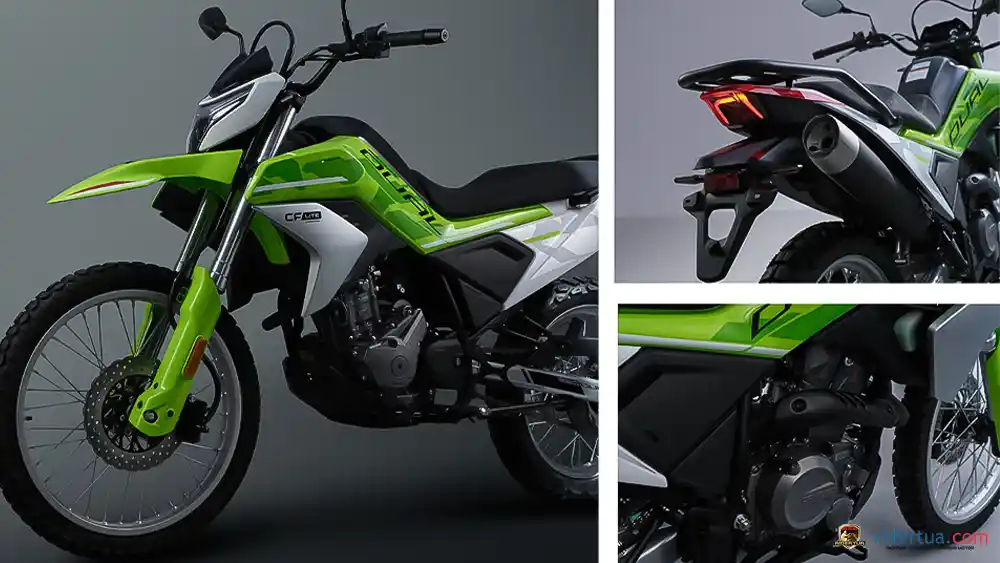 CFMoto, CFLite, 250Dual, CFLite 250Dual, motor trail, motor petualang