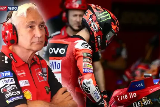 Davide Tardozzi - Pecco Bagnaia - Ducati GP26