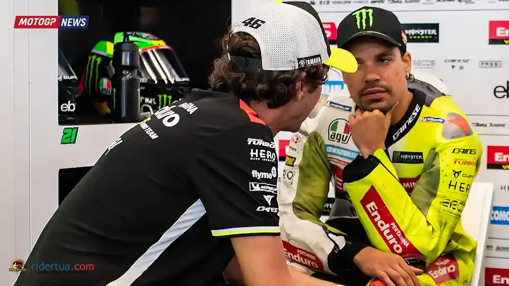 Franco Morbidelli : Saya Seorang Petarung, Saya Tidak akan Menghindari Duel 1 Franco Morbidelli - Valentino Rossi