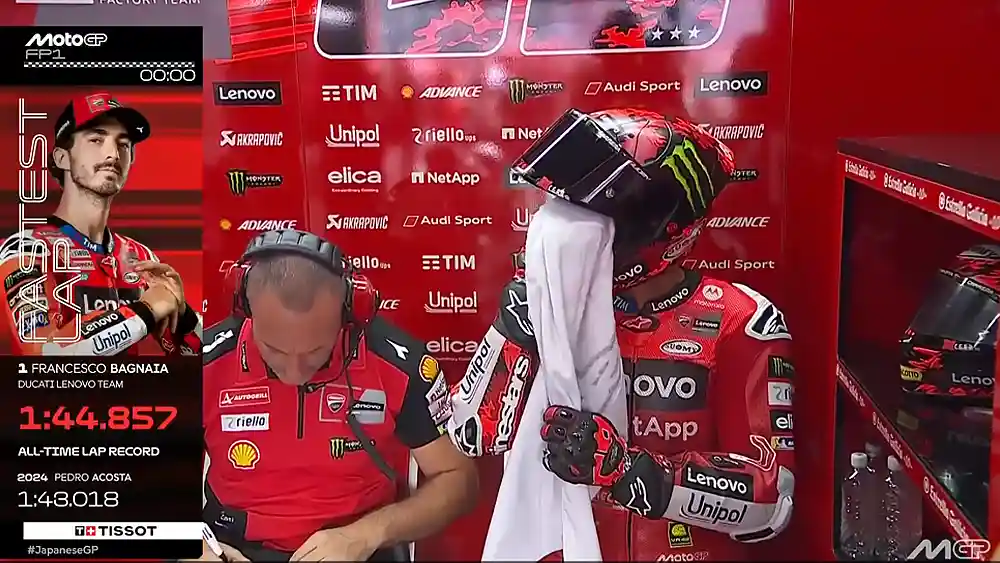 Hasil FP1 MotoGP Jepang 2025: Pecco Tercepat 2 Hasil FP1 MotoGP Jepang 2025