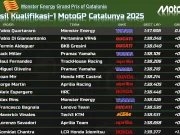 Hasil Kualifikasi 1 MotoGP Catalunya 2025