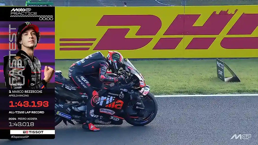 Hasil Practice MotoGP Jepang 2025: Marco Bezzecchi Tercepat 1 Hasil Practice MotoGP Jepang 2025