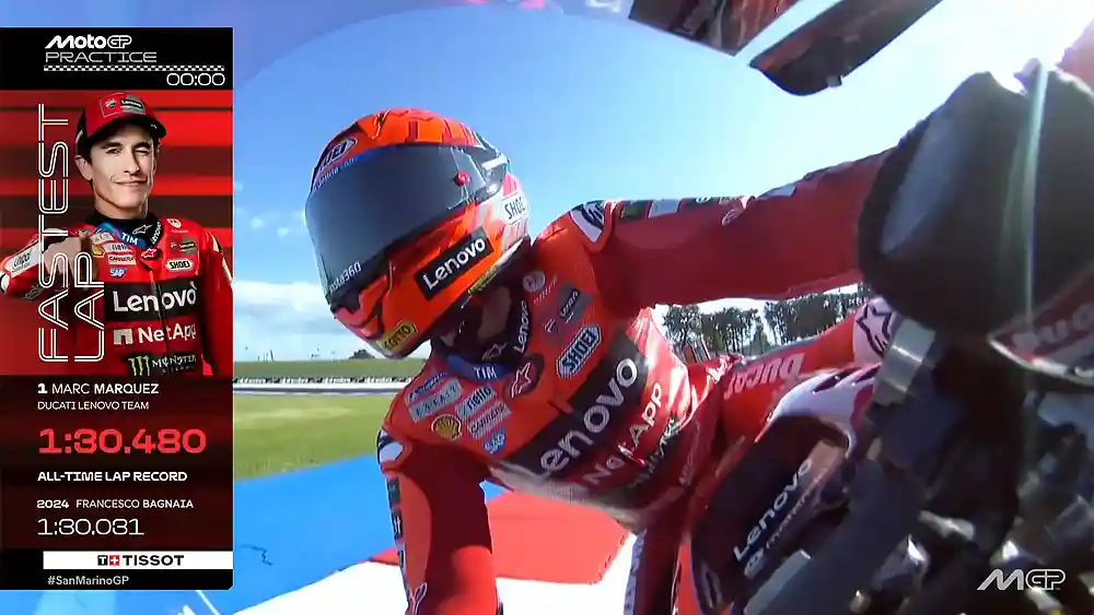 Hasil Practice MotoGP San Marino 2025: Marquez Tercepat 1 Hasil Practice MotoGP San Marino 2025