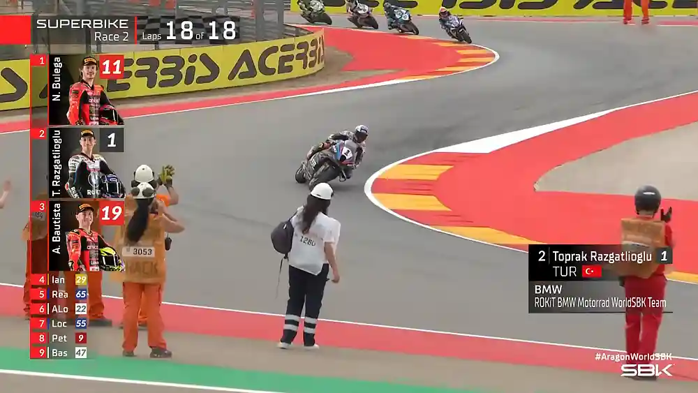 Hasil Race 2 WSBK Aragon 2025