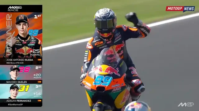 Hasil Race Moto3 San Marino 2025