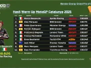 Hasil Warm Up MotoGP Catalunya 2025