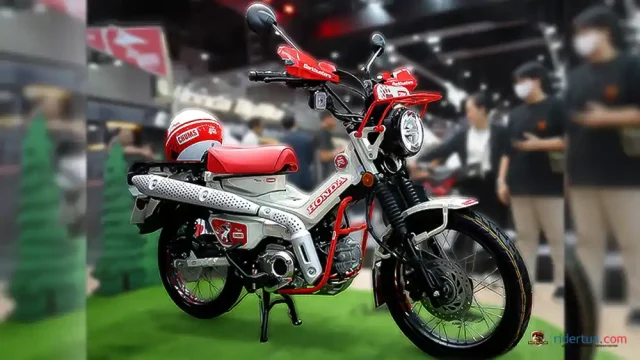 Honda CT125 CHUMS Edisi Kolaborasi Honda CT125 CHUMS, Dijual Cuma 300 Unit Dapat Aksesoris Menarik