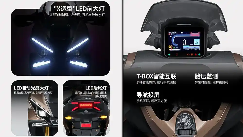 Fiturnya Lengkap! Skutik Honda NS150XC Gaya Petualang Kembaran ADV160? 2 Honda, NS150XC, Honda NS150XC, skutik petualang, motor baru, ADV