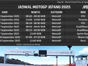 Jadwal MotoGP Jepang 2025 di Motegi Jadwal MotoGP Jepang 2025