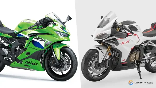 QJMotor SRK 450 RR vs Kawasaki Ninja ZX-4RR, Tenaga Seimbang Harga Jauh Lebih Murah?