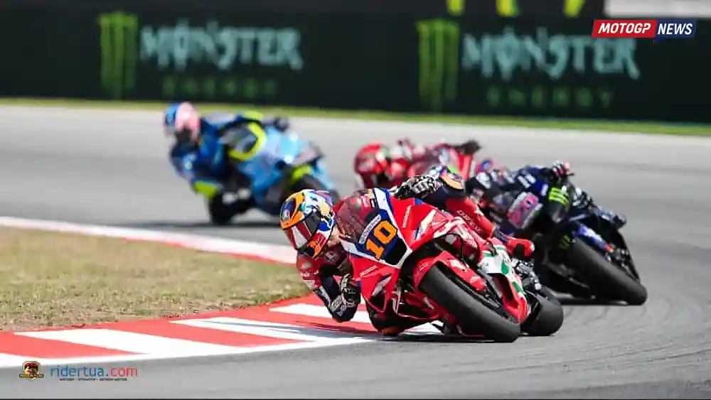 Luca Marini: Nah Ketahuan! Para Pembalap Ducati Bisa Late Braking 10 Meter Lebih Lambat, Itu Mustahil Bagi Honda 1 Luca Marini - Fabio Quartararo