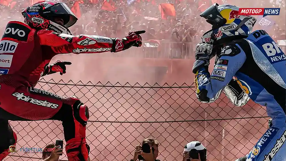Alex Marquez : Wow! Selebrasi 'Croqueta' Ungkapan Bahagia atau Ejekan? 3 Marc Marquez - Alex Marquez