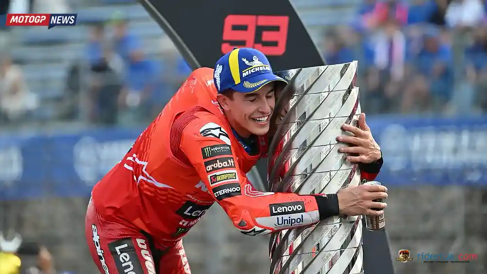 Gigi Dall’Igna: Motor Pecco Berasap? Memang Bermasalah.. Tapi Aman Kok Sampai Garis Finis! 2 Marc Marquez Juara Dunia MotoGP 2025