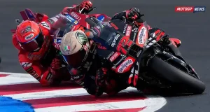 Marc Marquez - Marco Bezzecchi (Aprilia)