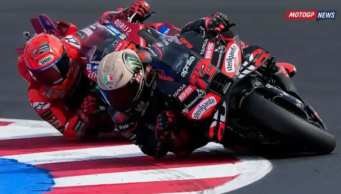 Marc Marquez - Marco Bezzecchi (Aprilia)