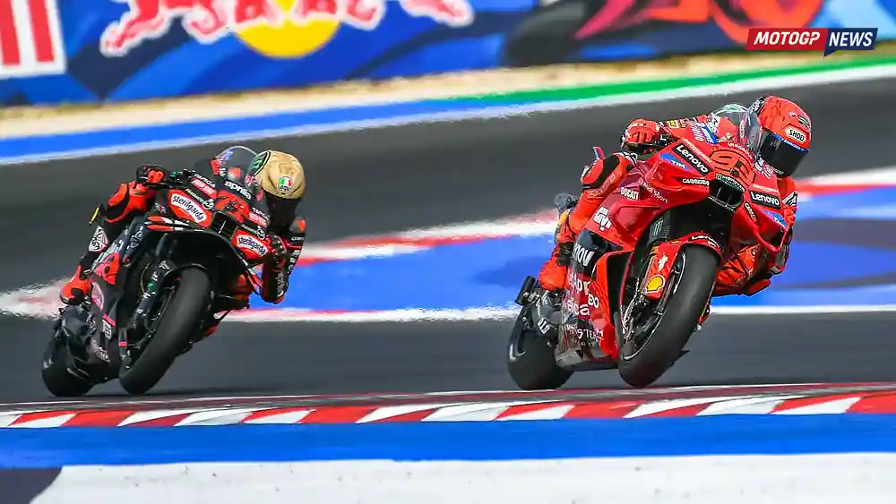 Marc Marquez : Menang di Misano-Italia Lebih Penting Bagi Saya, Karena Mendapat Tekanan dari Ducati 2 Marc Marquez - Marco Bezzecchi