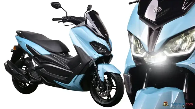Meluncur Skutik Bongsor Baru Modenas Elit 150S Tampil Garang, Mirip NMax Nih...