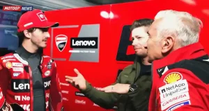 Pecco Bagnaia - Casey Stoner - Davide Tardozzi